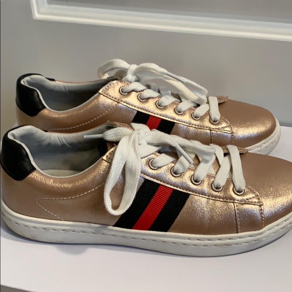 Hoo sneakers rose gold